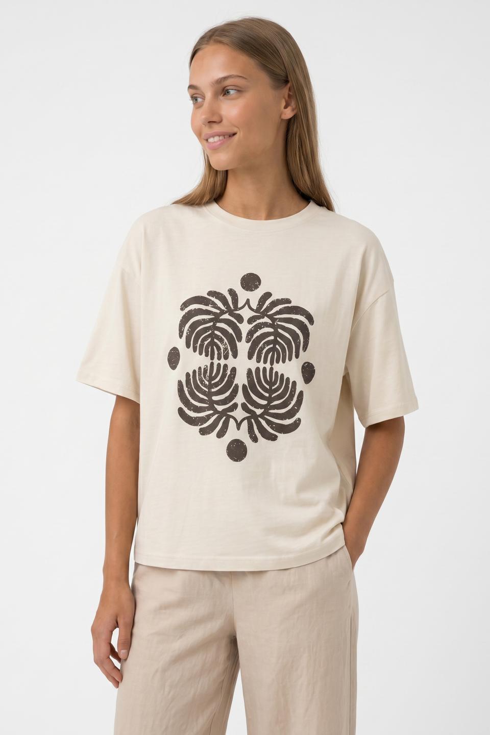 T-shirt stampa etnica | Brend