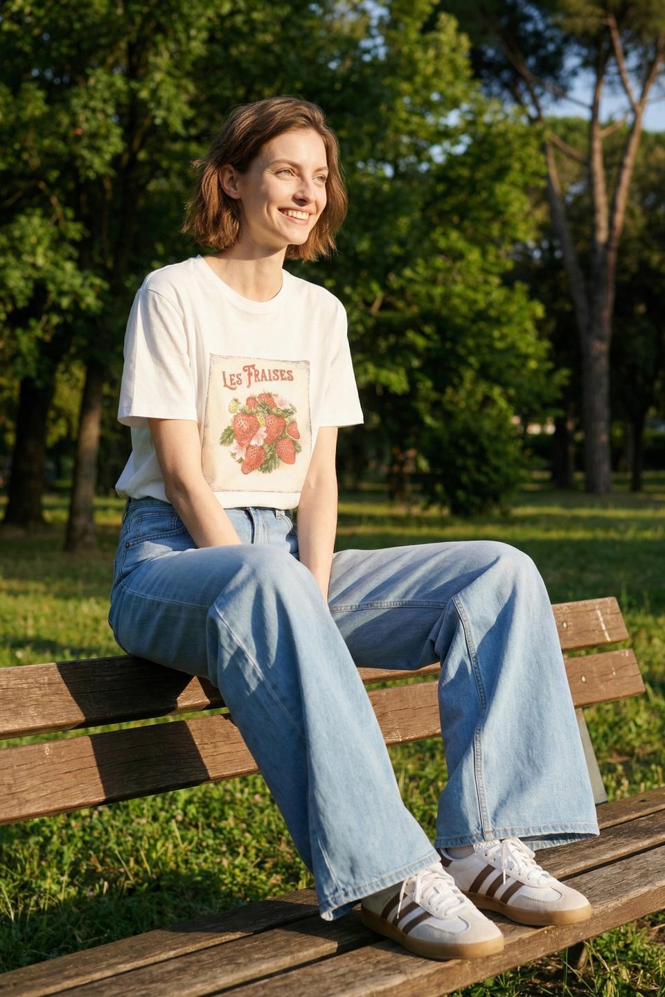 T-shirt stampa fragole | Brend