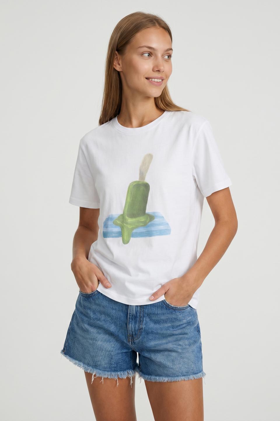 T-shirt stampa gelato | Brend