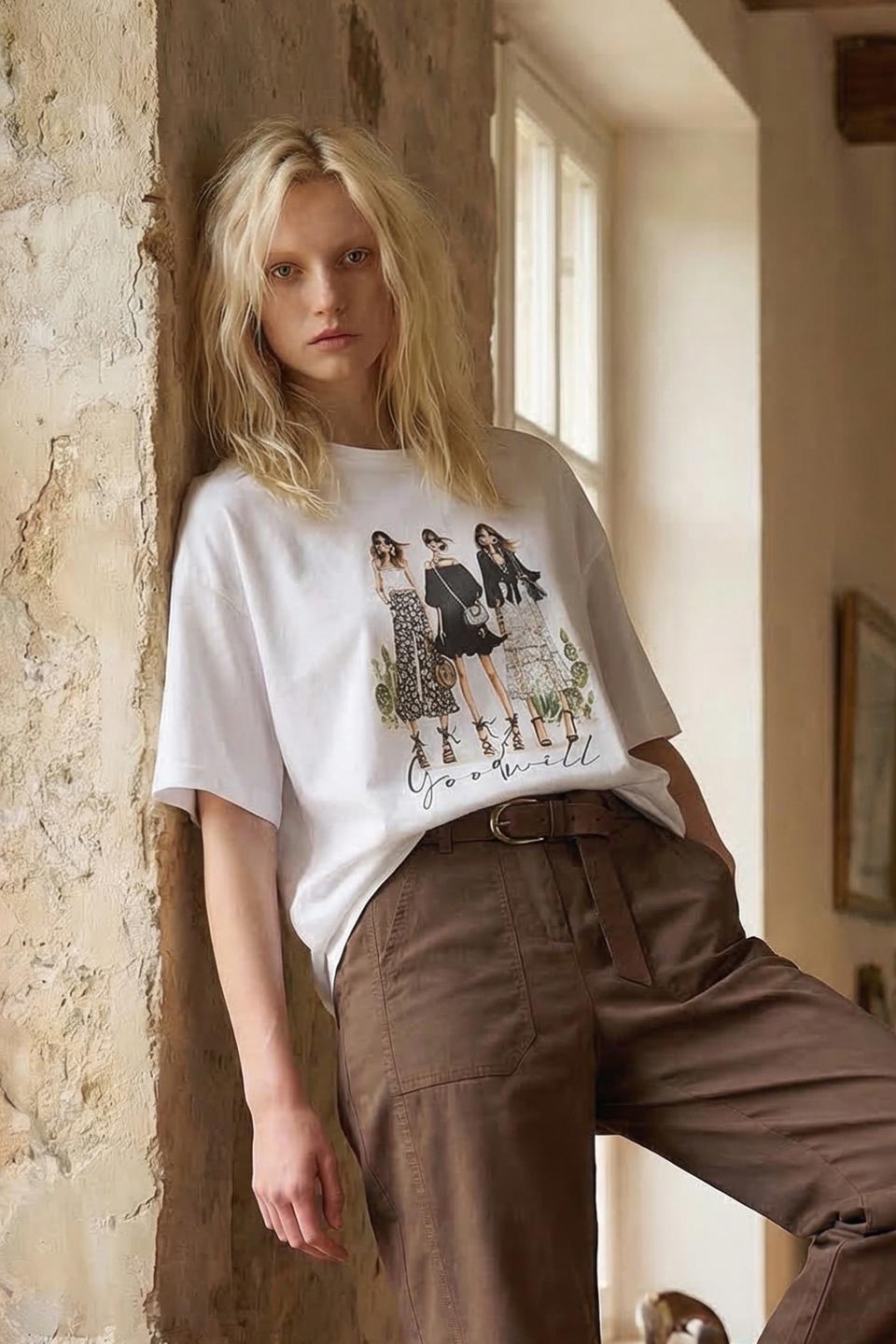 T-shirt stampa Goodwil | Brend