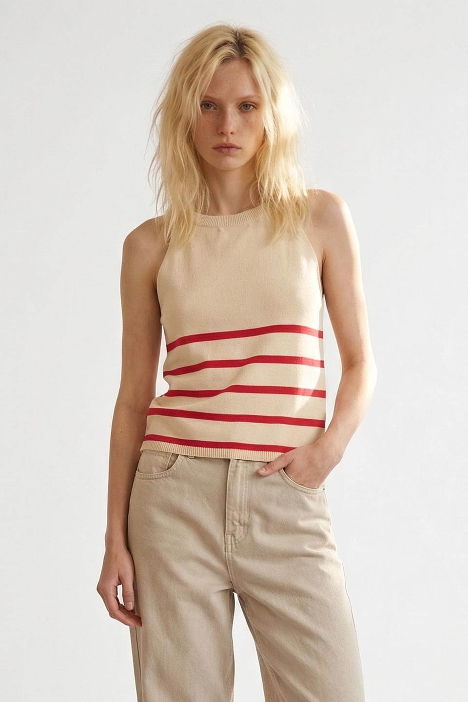 Top maglia righe | Brend