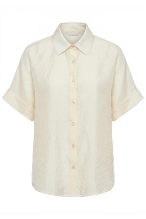 Camicia kimono mezza manica naturale - Primavera Estate 2026 | Brend
