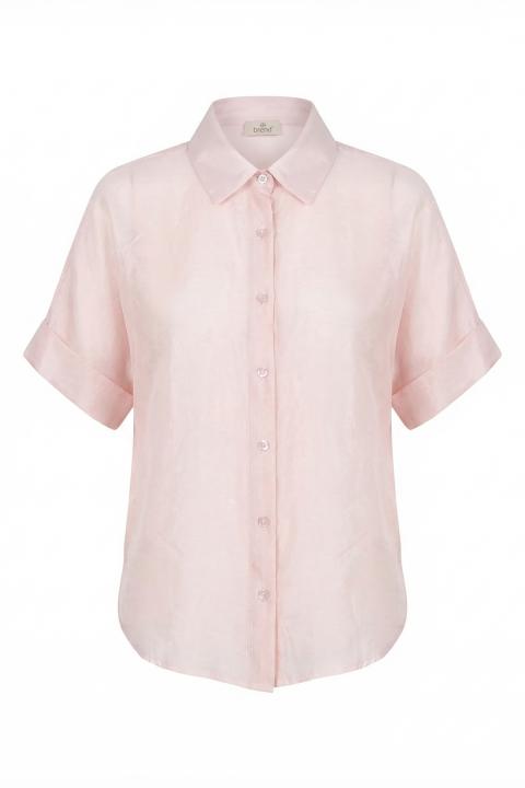 Camicia kimono mezza manica rosa - Primavera Estate 2026 | Brend