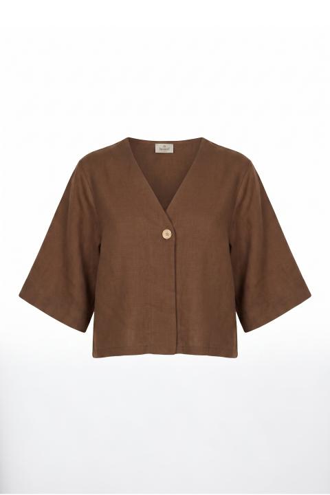 Blusa scollo V moro - Primavera Estate 2026 | Brend
