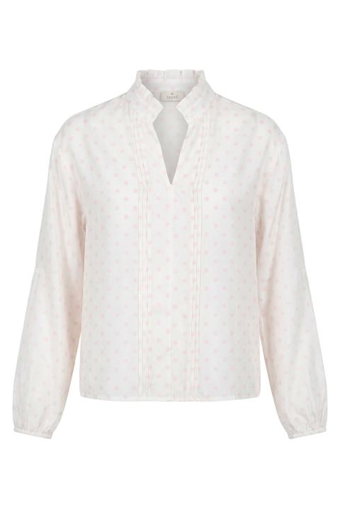 Blusa rouches pois pois rosa - Primavera Estate 2026 | Brend