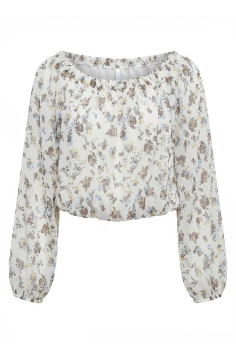 Blusa shiffer fantasia provenzale moro - Primavera Estate 2026 | Brend