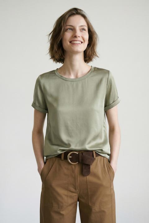Blusa 1/2 manica militare - Primavera Estate 2026 | Brend