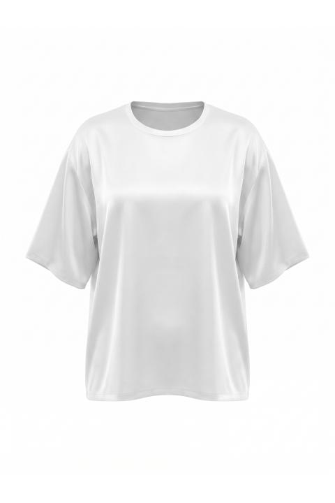 Blusa over 1/2 manica bianco - Primavera Estate 2026 | Brend