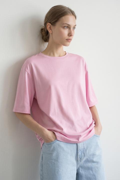 Blusa over 1/2 manica rosa - Primavera Estate 2026 | Brend