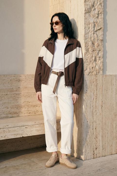 Bomber zip moro/panna - Primavera Estate 2026 | Brend