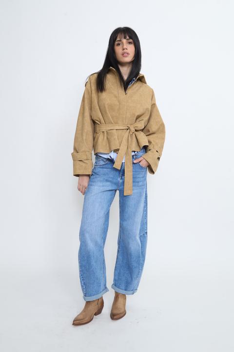 Bomber cinta beige - Primavera Estate 2026 | Brend