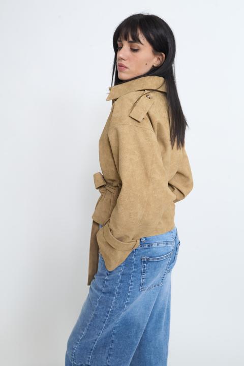 Bomber cinta beige - Primavera Estate 2026 | Brend