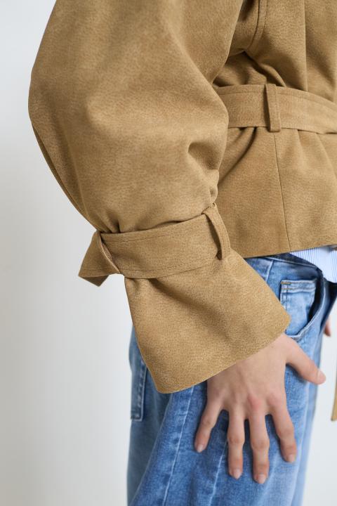 Bomber cinta beige - Primavera Estate 2026 | Brend