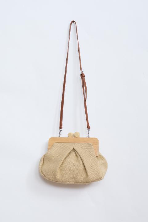 Pochette rafia beige linen - Primavera Estate 2026 | Brend