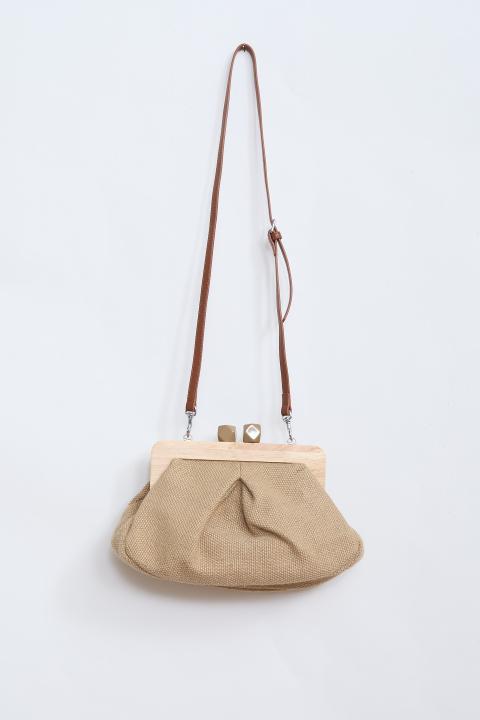 Pochette rafia natural linen - Primavera Estate 2026 | Brend