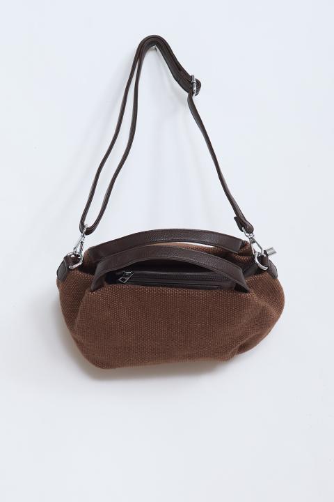 Bauletto rafia caramel - Primavera Estate 2026 | Brend
