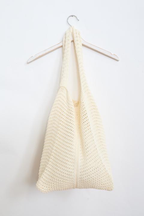 Borsa crochet beige - Primavera Estate 2026 | Brend