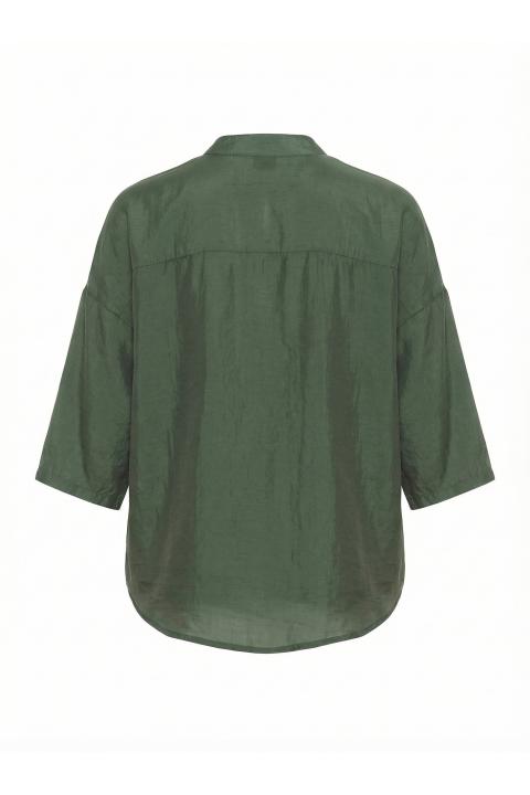 Camicia coreana asimmetrica militare - Primavera Estate 2026 | Brend