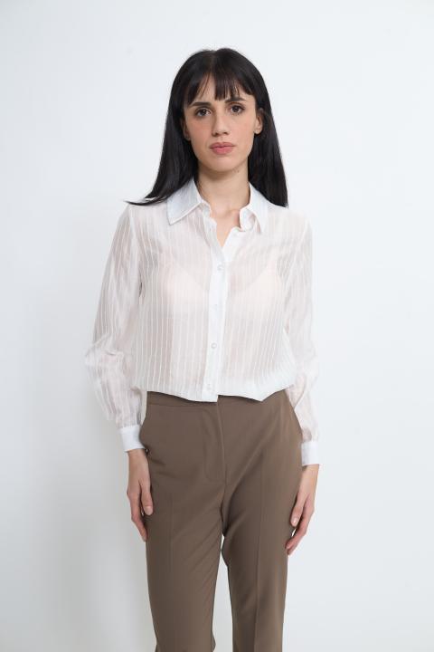 Camicia righe bianco - Primavera Estate 2026 | Brend