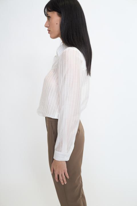 Camicia righe bianco - Primavera Estate 2026 | Brend