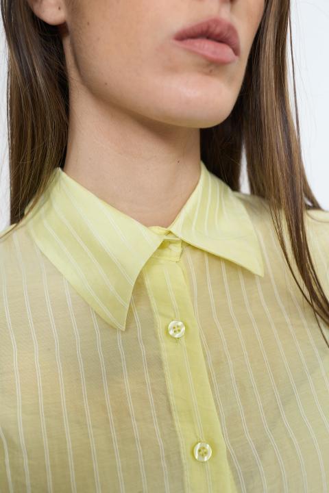 Camicia righe lime - Primavera Estate 2026 | Brend