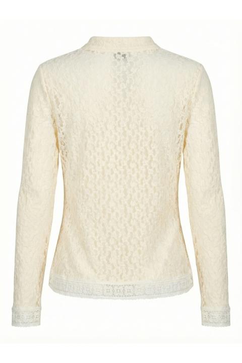 Camicia pizzo passamaneria panna - Primavera Estate 2026 | Brend