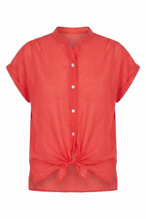 Camicia manica aletta corallo - Primavera Estate 2026 | Brend