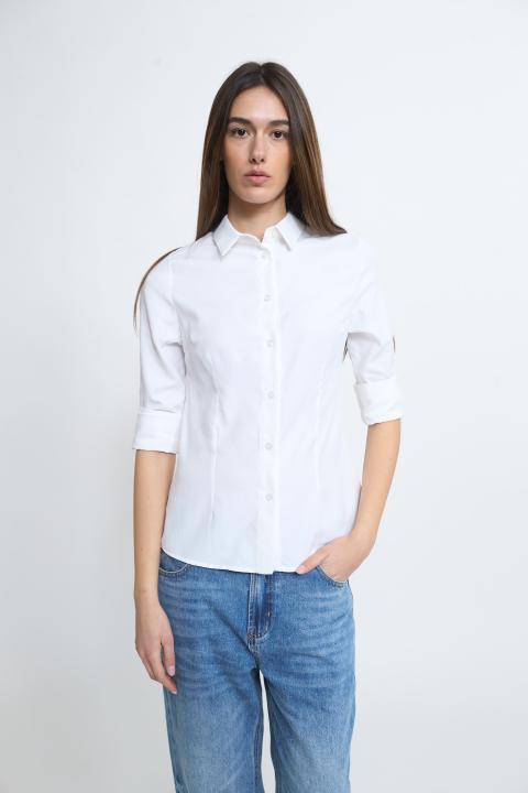 Camicia avvitata bianco - Primavera Estate 2026 | Brend
