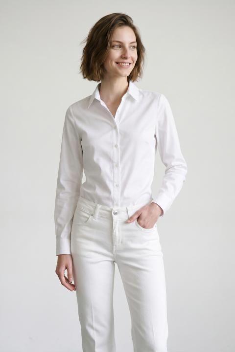Camicia avvitata bianco - Primavera Estate 2026 | Brend