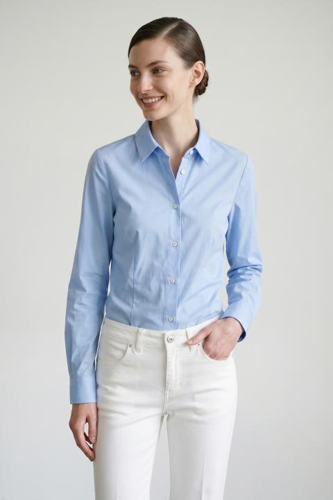 Camicia avvitata celeste - Primavera Estate 2026 | Brend