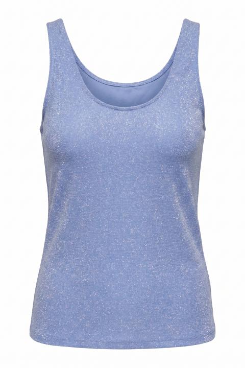 Canotta lurex celeste - Primavera Estate 2026 | Brend