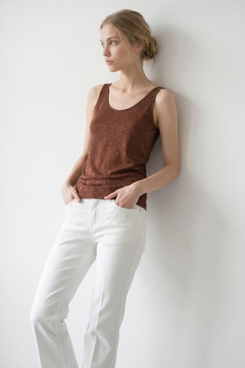 Canotta lurex moro - Primavera Estate 2026 | Brend