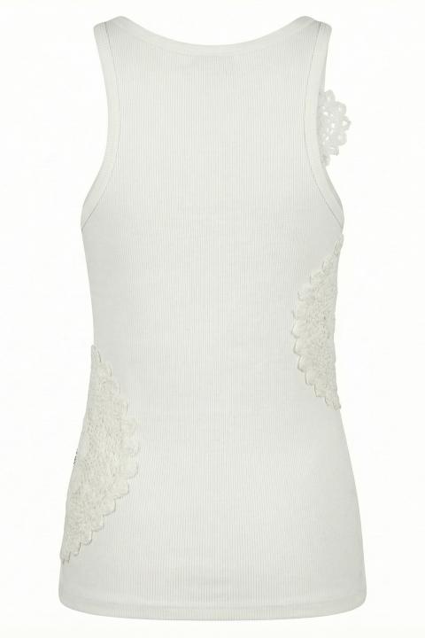 Canotta 3 crochet panna - Primavera Estate 2026 | Brend