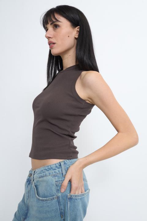 Canotta vogatore costine moro - Primavera Estate 2026 | Brend