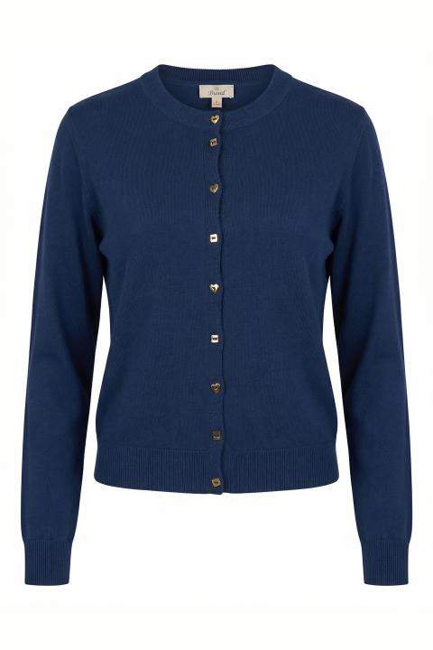Cardigan bottoni oro blu - Primavera Estate 2026 | Brend