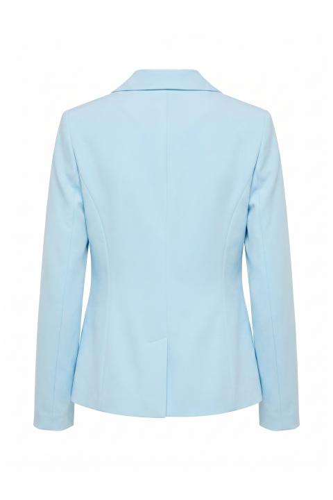 Giacca avvitata e panta-flare celeste - Primavera Estate 2026 | Brend