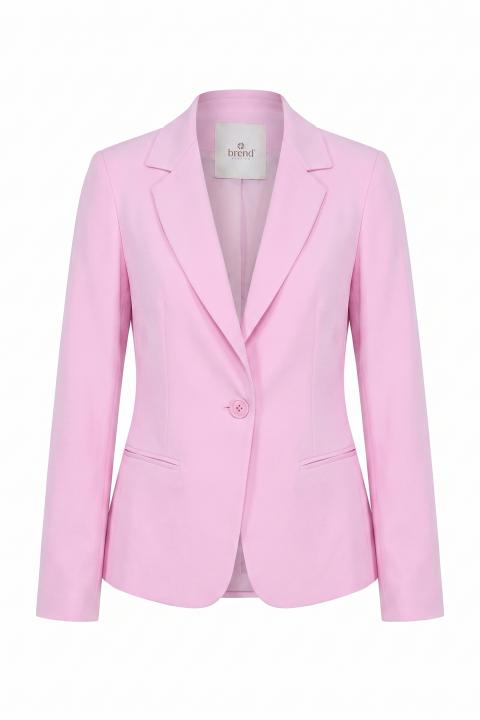 Giacca avvitata e panta-flare rosa - Primavera Estate 2026 | Brend