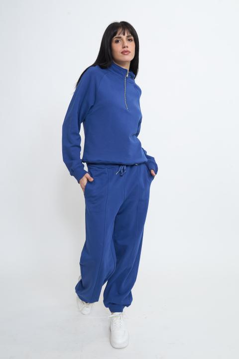 Felpa polo zip copiativo - Primavera Estate 2026 | Brend