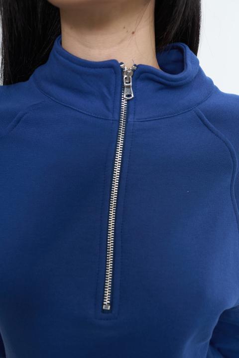 Felpa polo zip copiativo - Primavera Estate 2026 | Brend