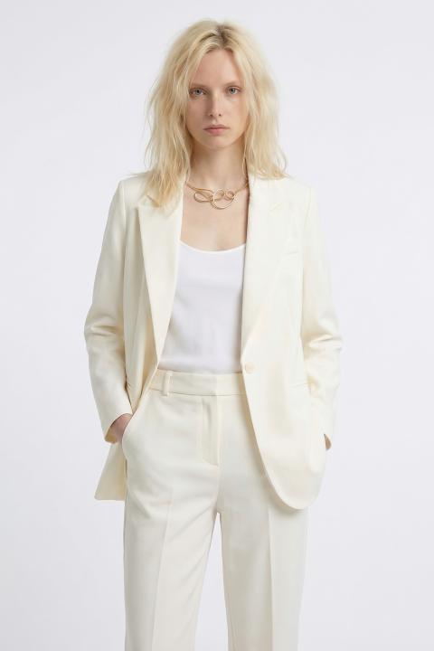 Giacca spaco punto Milano panna - Primavera Estate 2026 | Brend