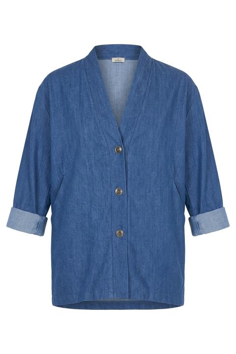 Giacca over chambry denim medio - Primavera Estate 2026 | Brend