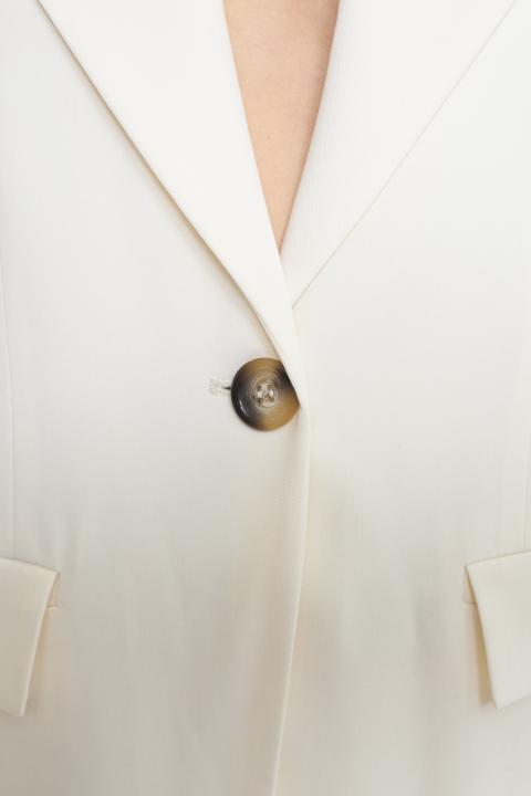 Giacca 1 bottone pattine beige - Primavera Estate 2026 | Brend