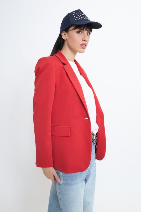 Giacca revers taschino rosso - Primavera Estate 2026 | Brend