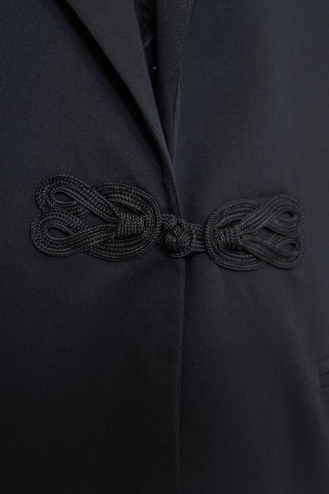 Giacca over alamaro nero/nero - Primavera Estate 2026 | Brend