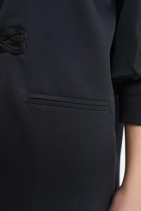 Giacca over alamaro nero/nero - Primavera Estate 2026 | Brend