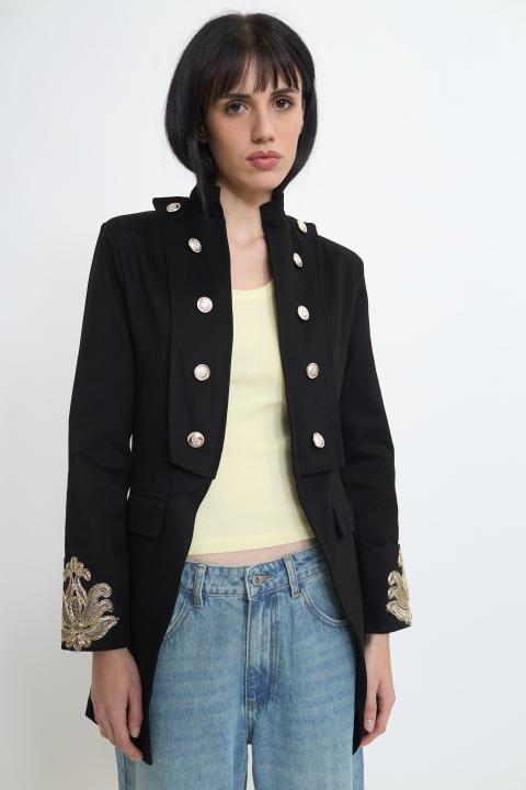 Giacca Napoleon nero - Primavera Estate 2026 | Brend