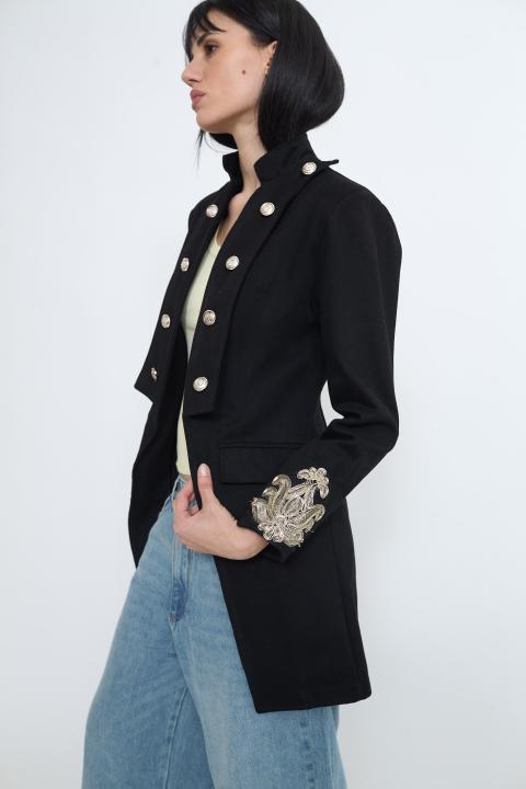 Giacca Napoleon nero - Primavera Estate 2026 | Brend