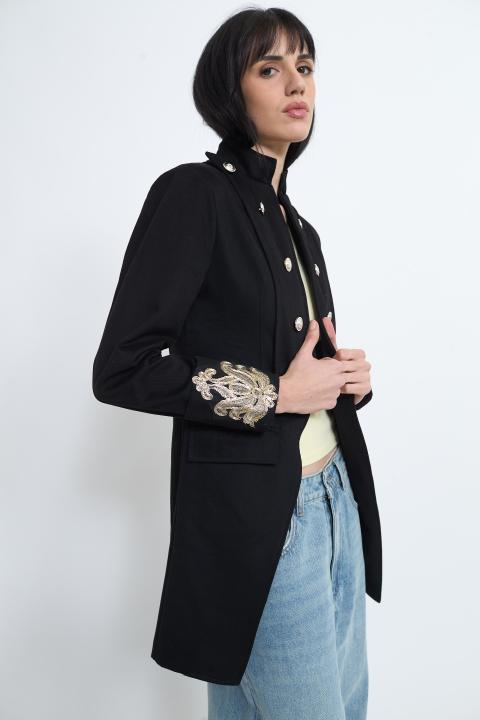 Giacca Napoleon nero - Primavera Estate 2026 | Brend