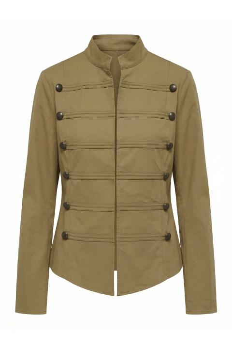 Giacca Napoleon cotone bruciato - Primavera Estate 2026 | Brend