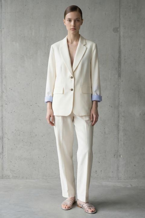 Giacca over fodera camicia panna - Primavera Estate 2026 | Brend